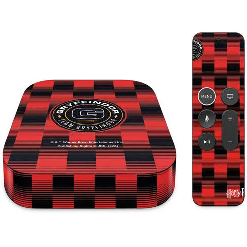Wizarding Worlds Harry Potter Team Gryffindor Apple TV Skin